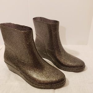 🔴Athletech Glittery Fashion Rainboots